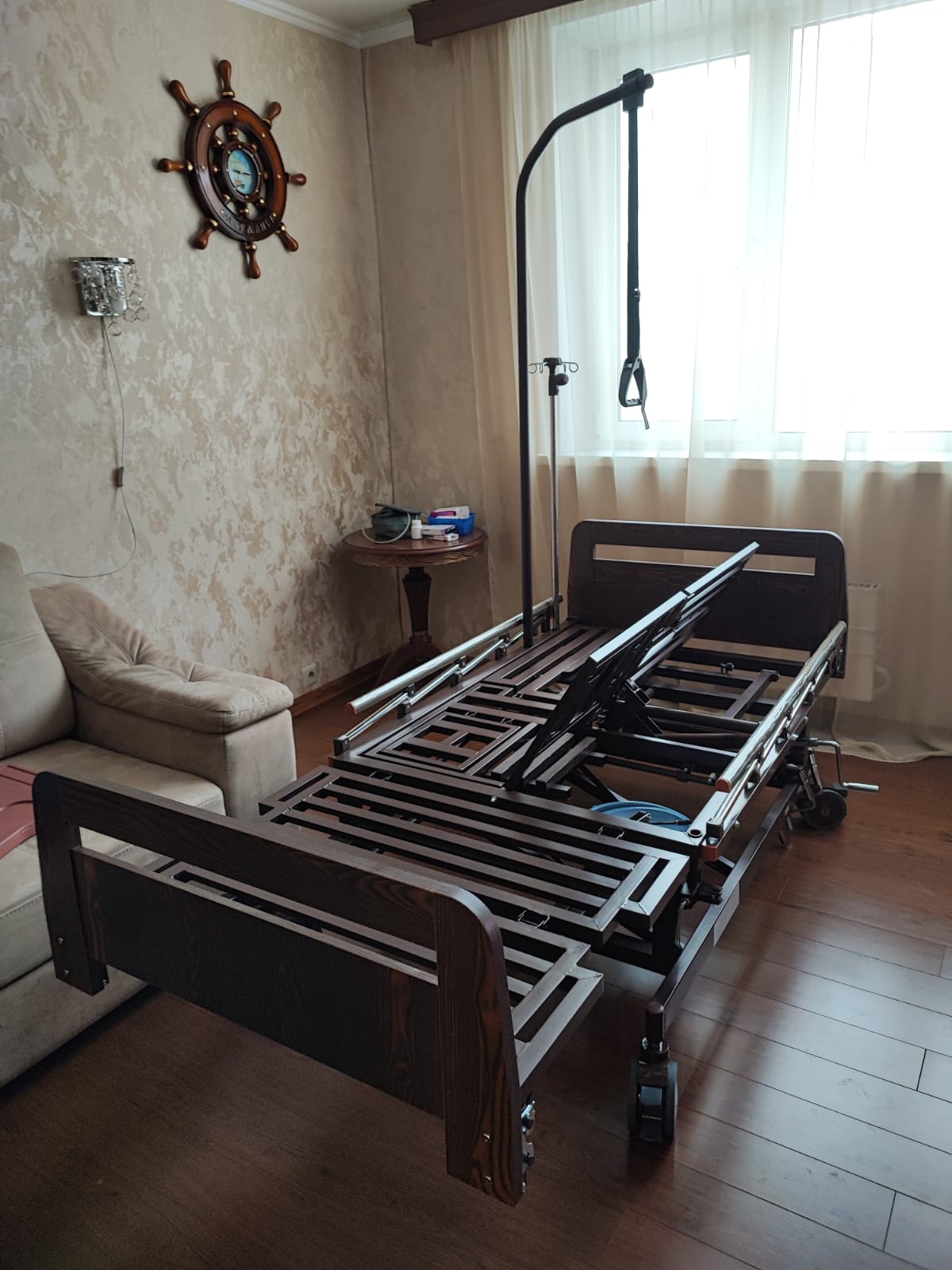 Кровать механическая медицинская функциональная с принадлежностями  NV 6 MT (E-45A)