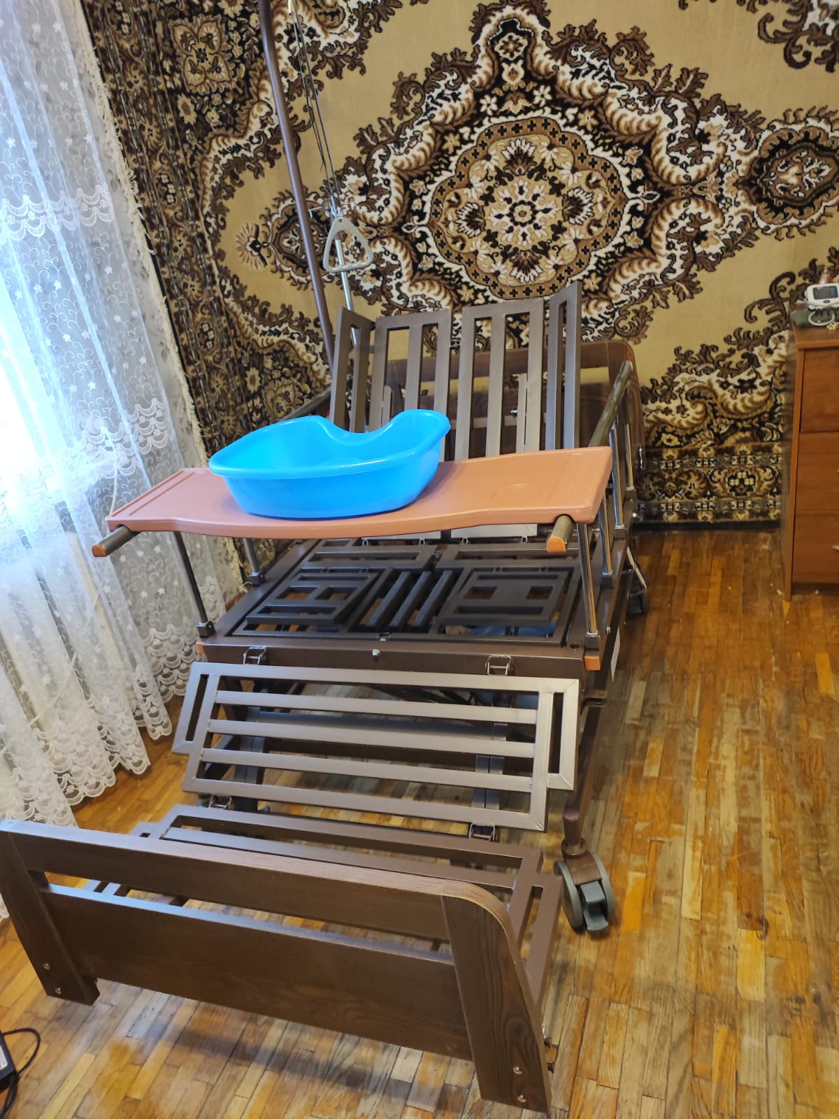 Кровать механическая медицинская функциональная с принадлежностями  NV 6 MT (E-45A)