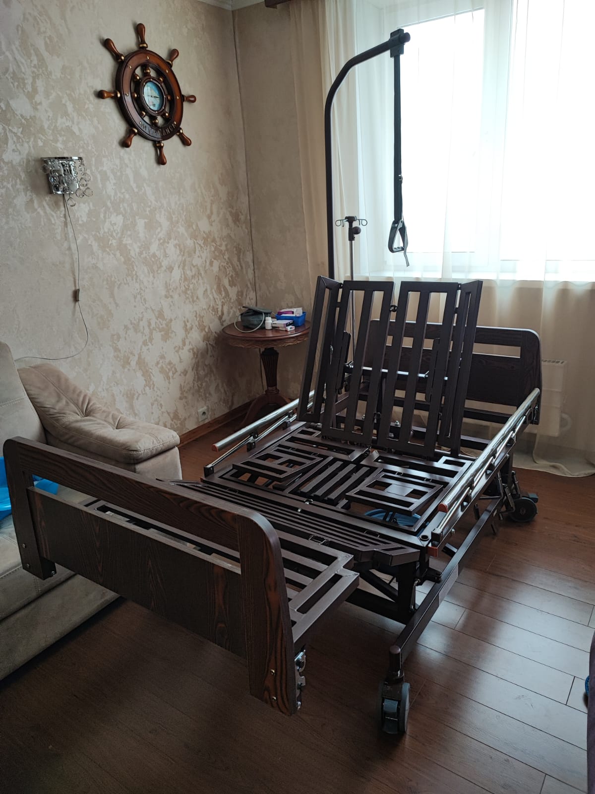 Кровать механическая медицинская функциональная с принадлежностями  NV 6 MT (E-45A)