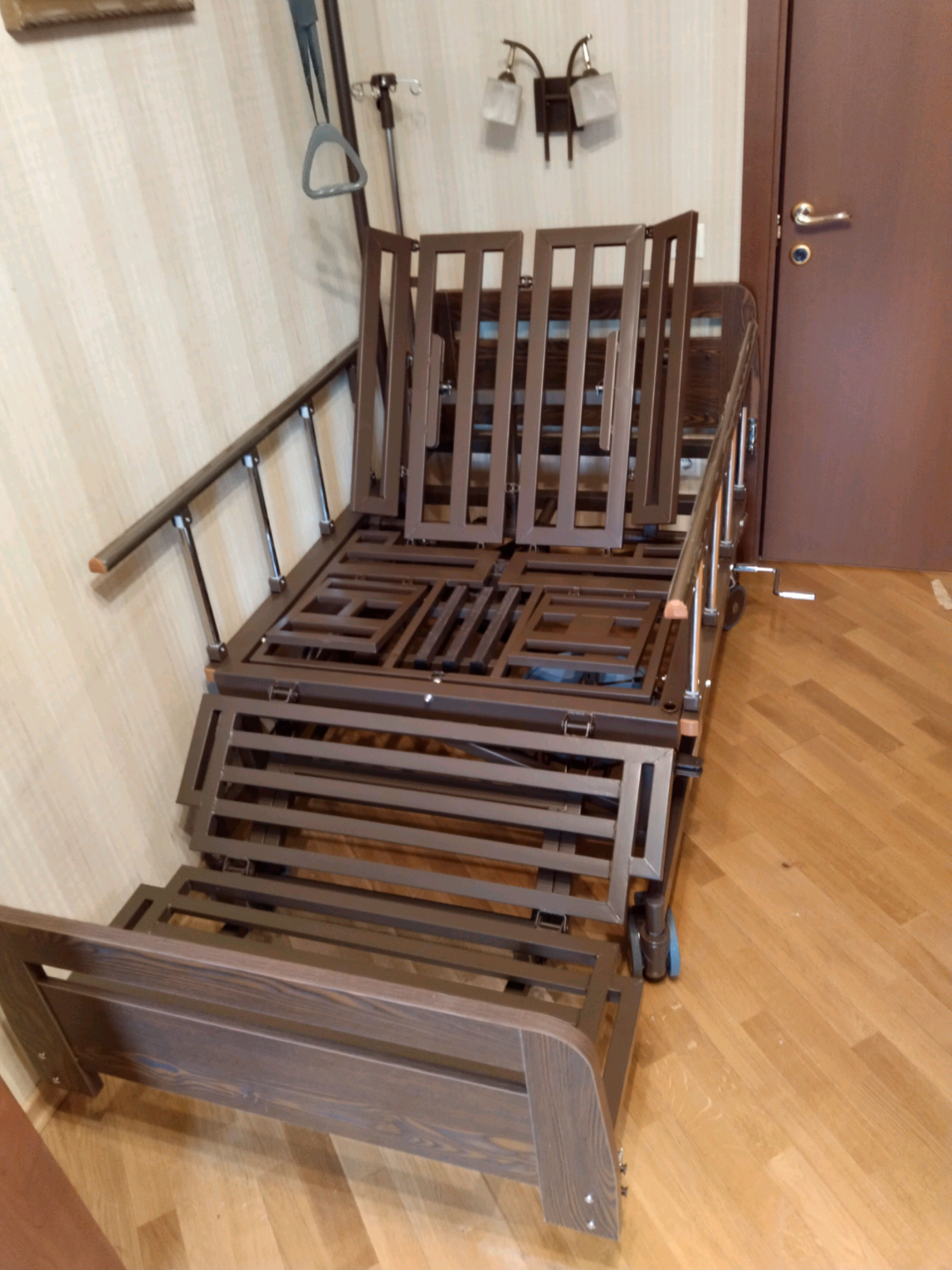 Кровать механическая медицинская функциональная с принадлежностями  NV 6 MT (E-45A)