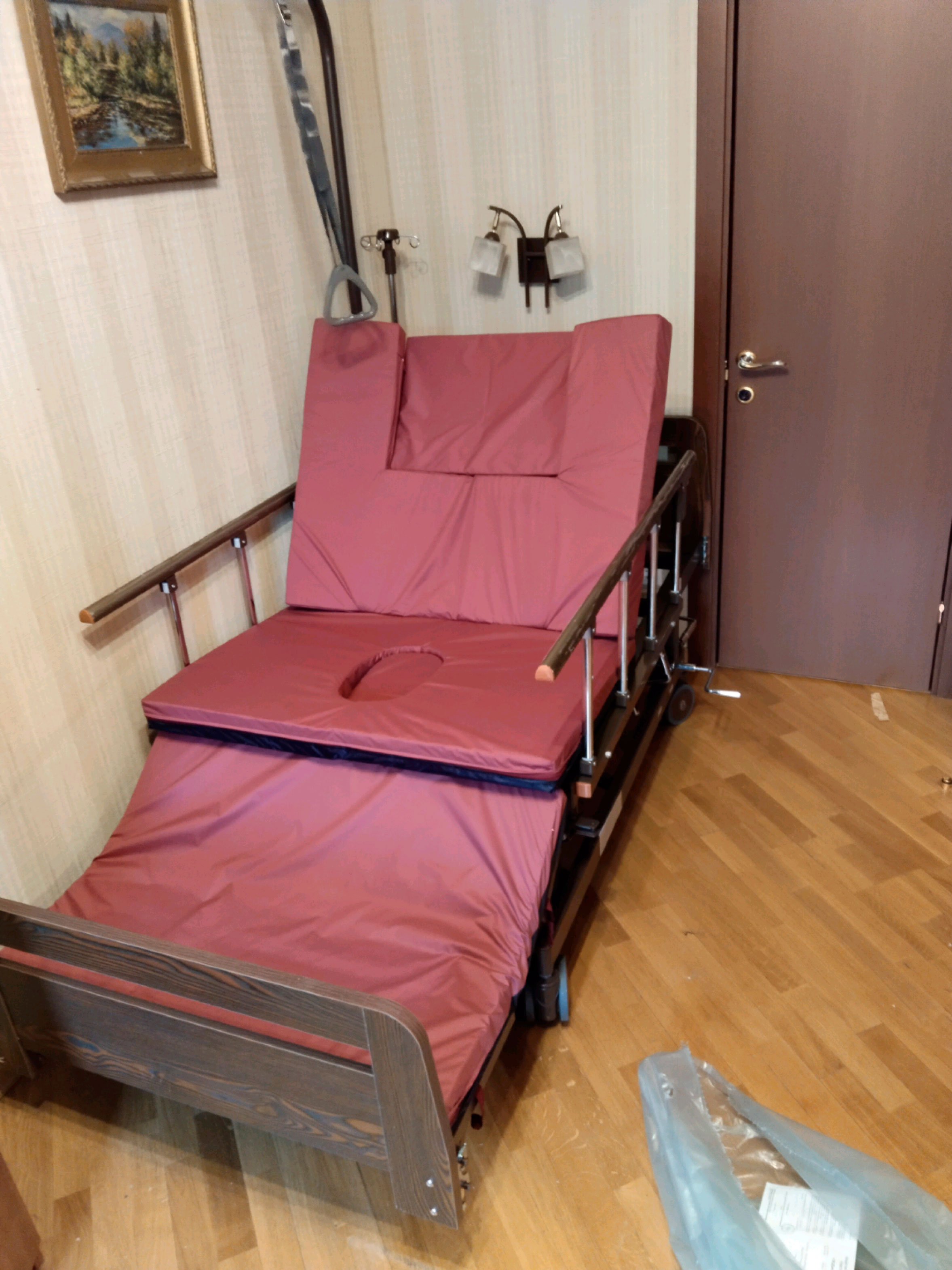 Кровать механическая медицинская функциональная с принадлежностями  NV 6 MT (E-45A)